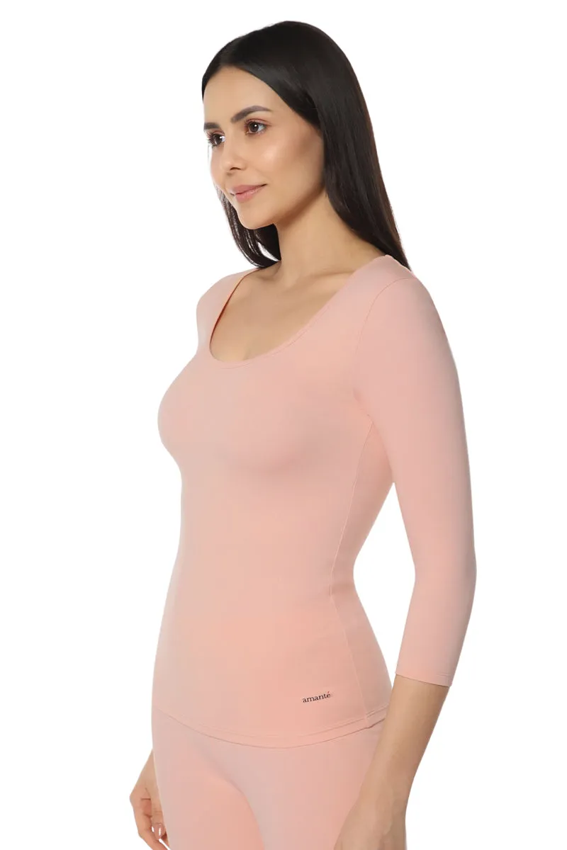 LuxeHeat Thermal Top - Cameo Rose