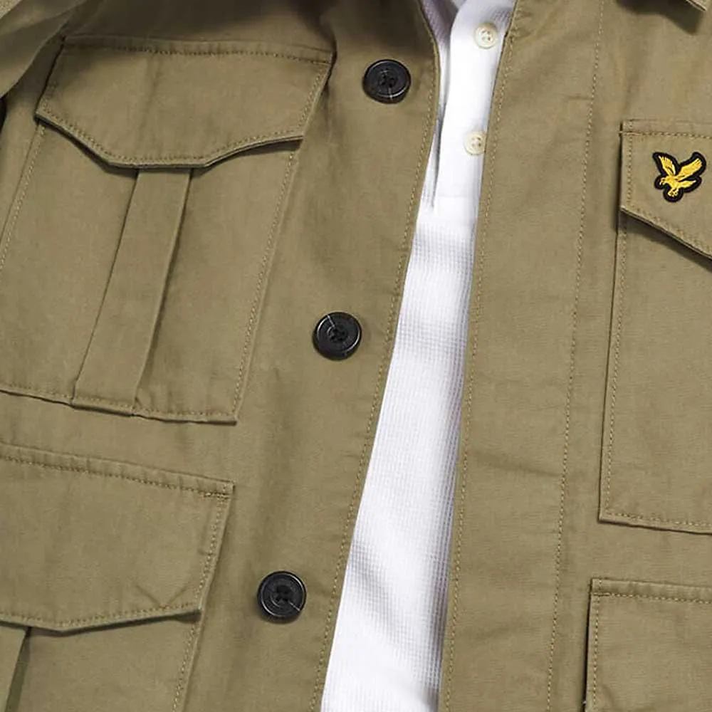 Lyle And Scott Utility Jacket - Lichen Green JK1219VZ801