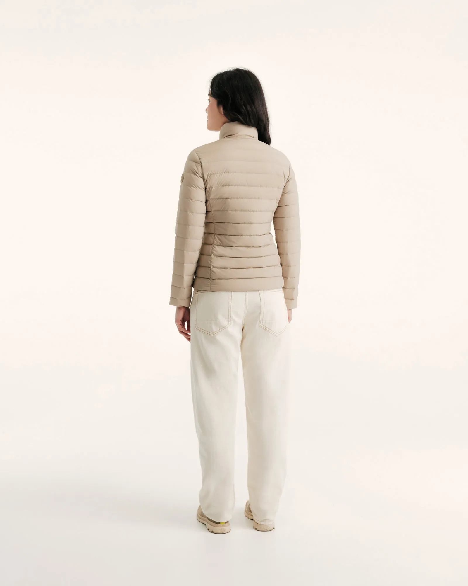 Maia light stretch winter jacket Beige