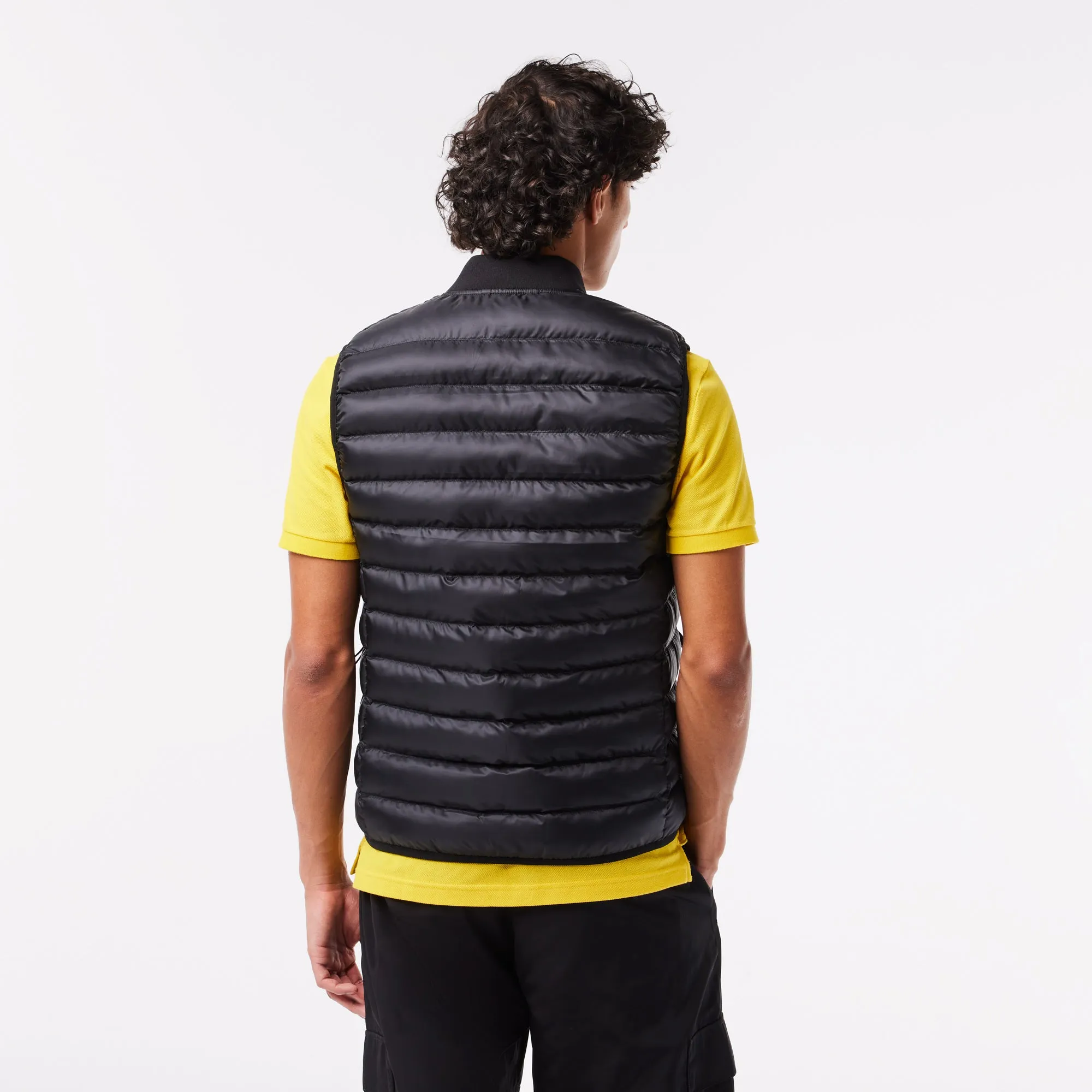 Men's Lacoste Padded Water-Repellent Vest Jacket