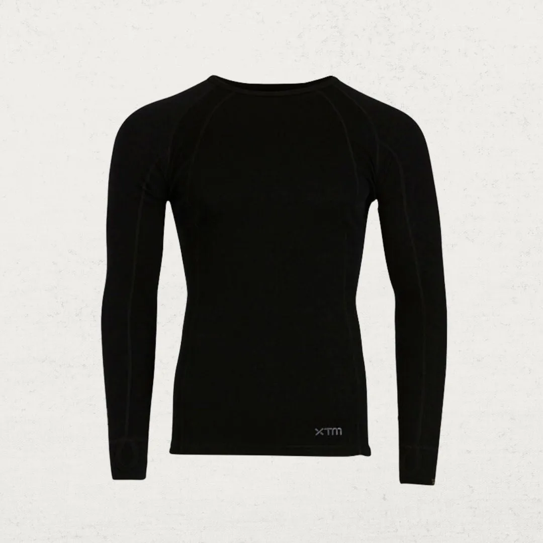 Merino Wool Crew Neck L/S Thermal Top