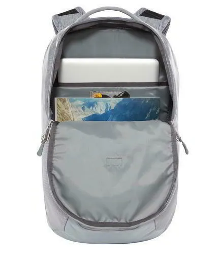 North Face Vault Backpack Mens Womens Grey Rucksack Laptop Work School Bag