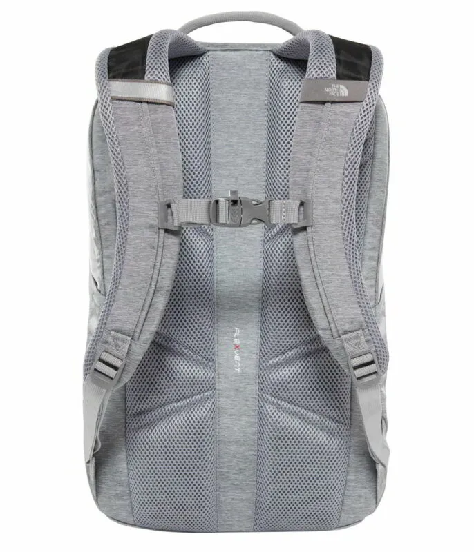 North Face Vault Backpack Mens Womens Grey Rucksack Laptop Work School Bag