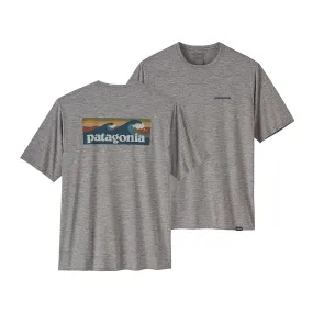 Patagonia Cap Cool Daily Shirt Boardshort Logo Avalone