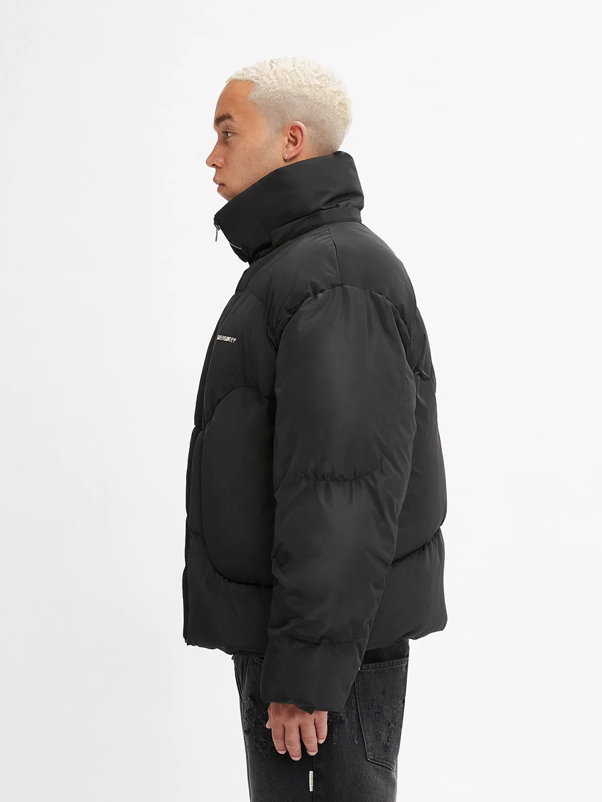 PUFFER JACKET - BLACK