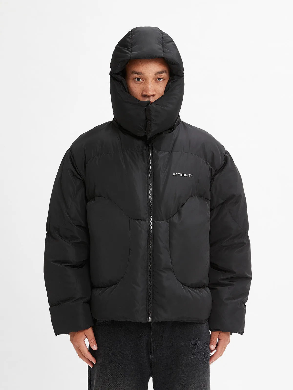 PUFFER JACKET - BLACK