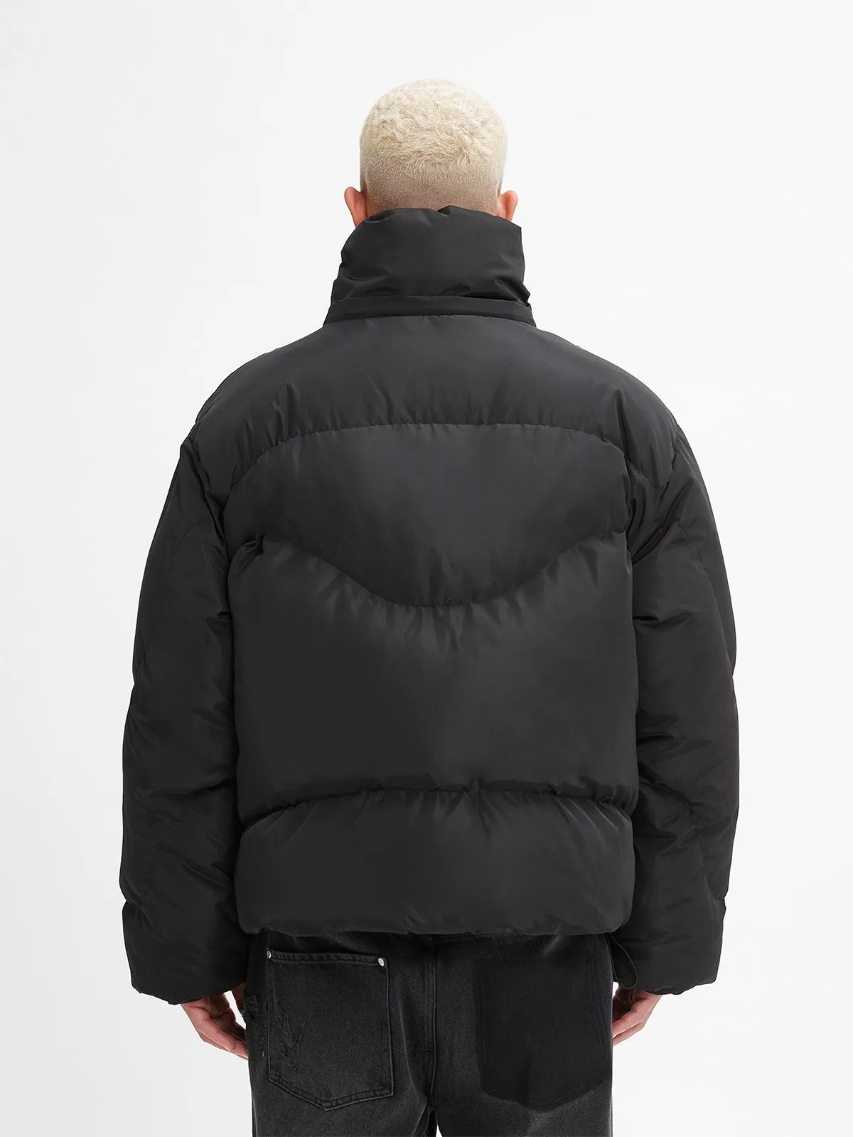 PUFFER JACKET - BLACK