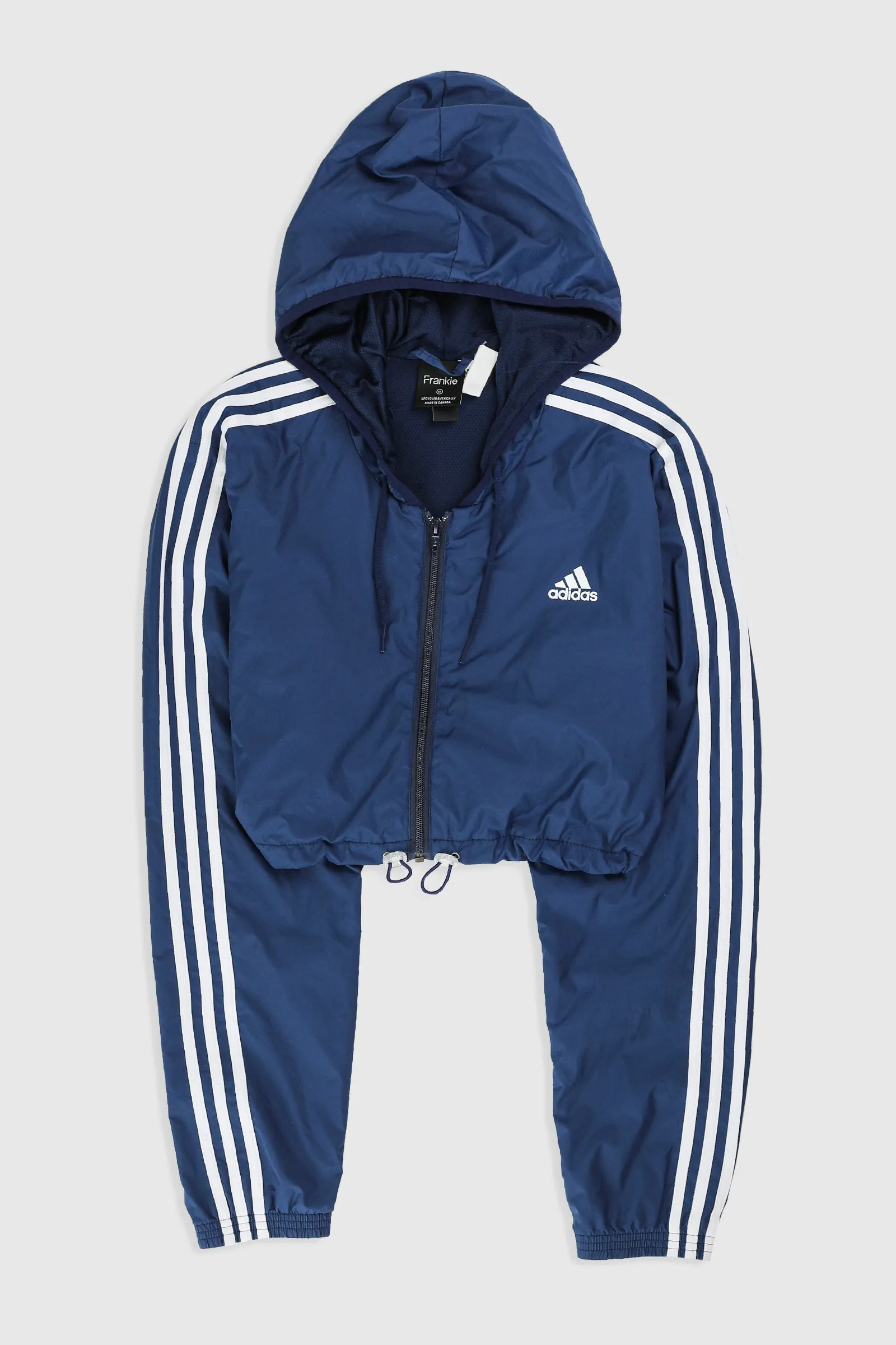 Rework Adidas Crop Windbreaker - XL