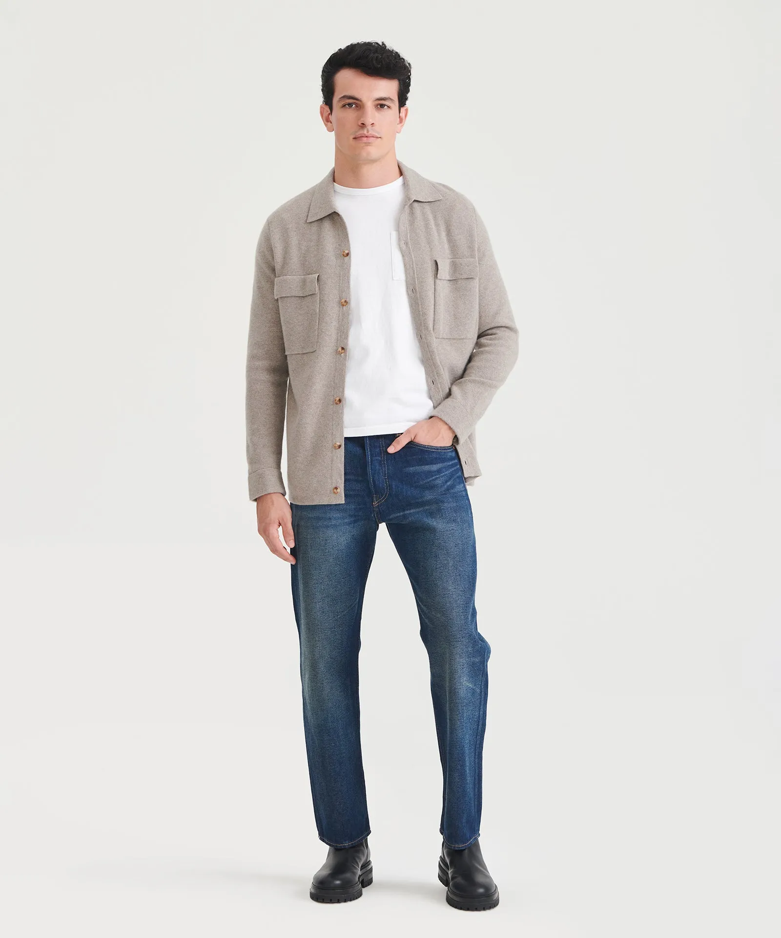 Signature Cashmere Field Shirt Jacket