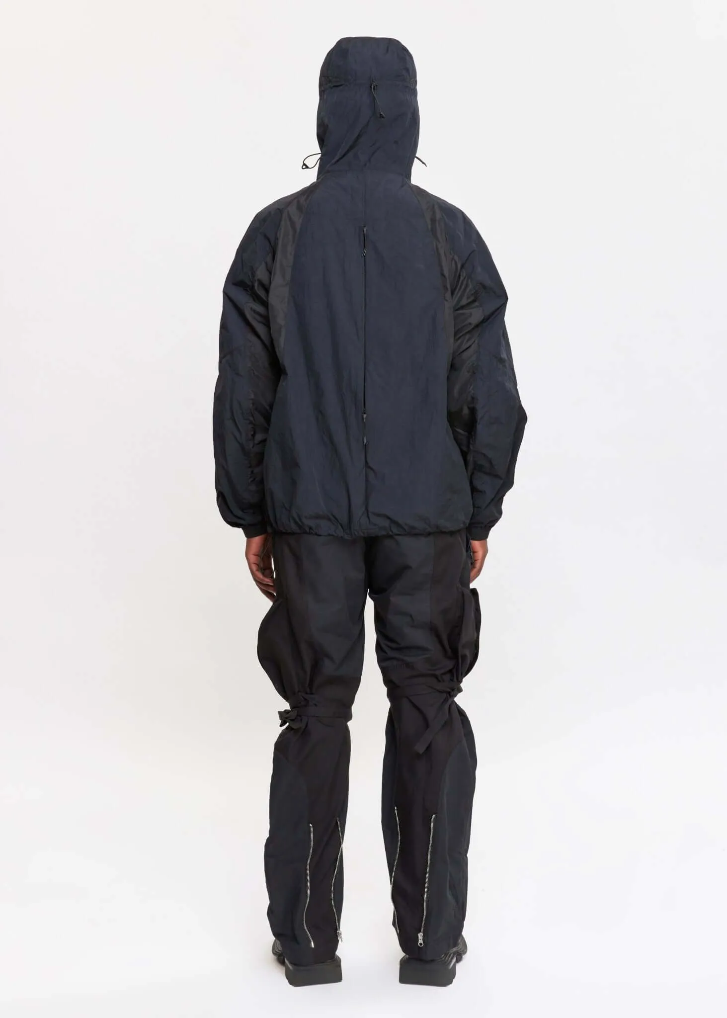 Smock Covert Paneled Parka