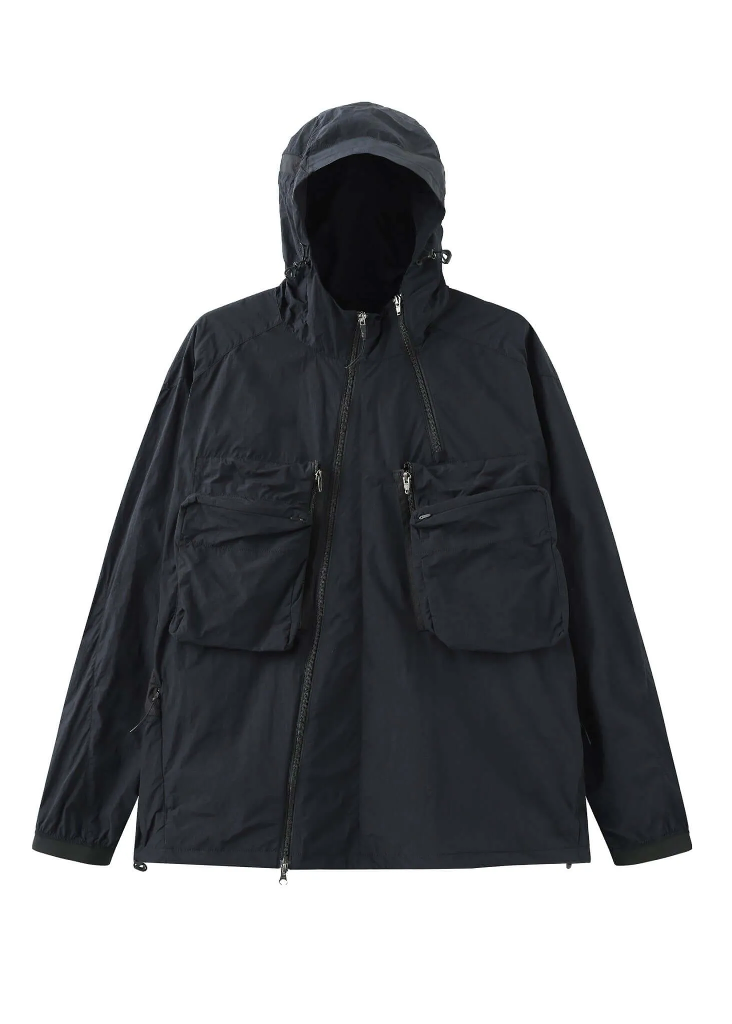 Smock Covert Paneled Parka