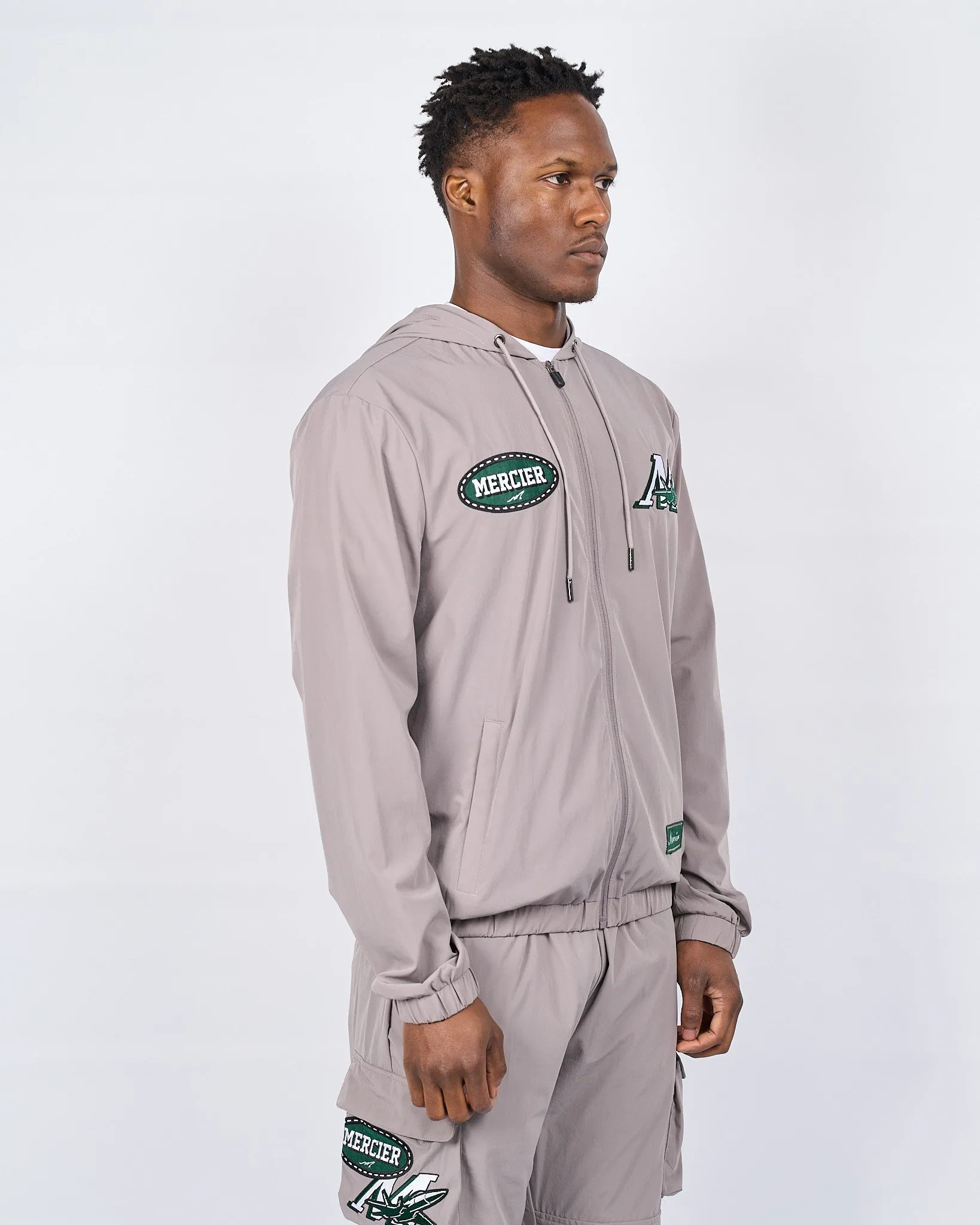 Steel Green Empire Windbreaker