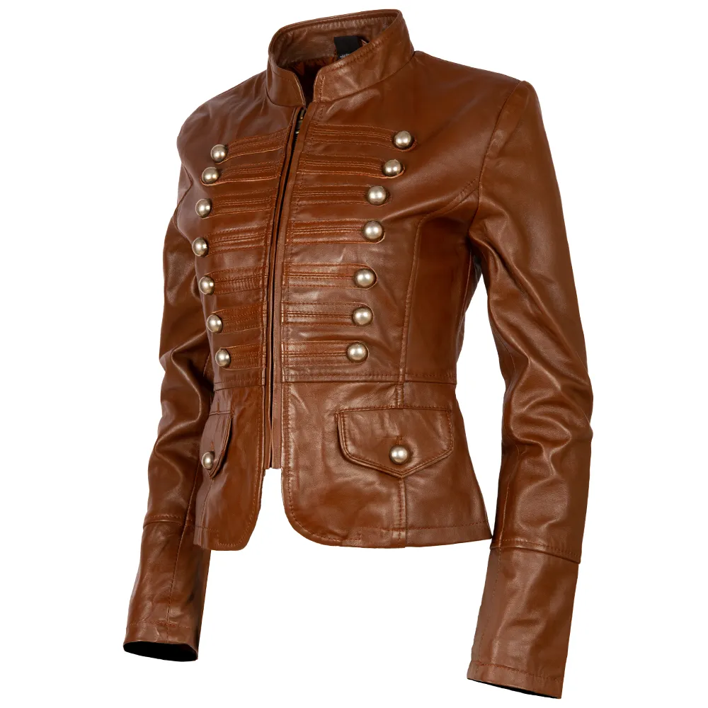 T5J4 Women’s Military Parade Jacket - Timber