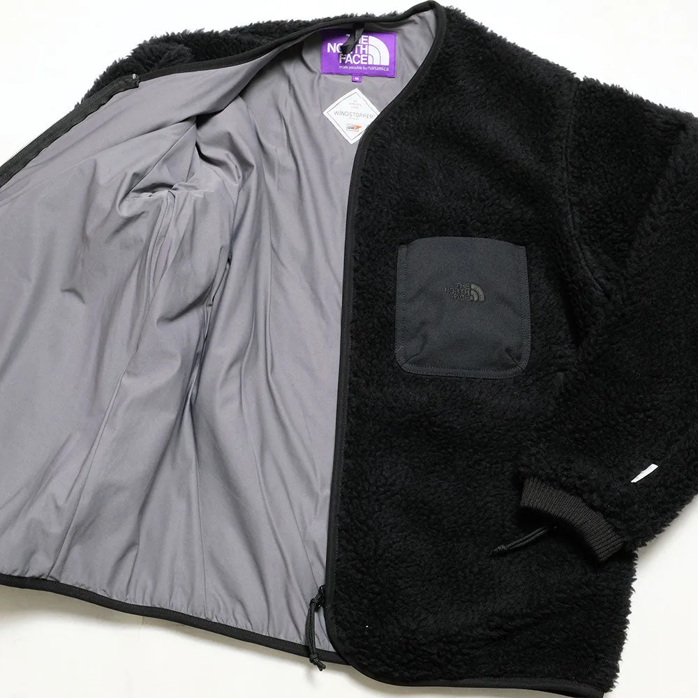 THE NORTH FACE PURPLE LABEL - Wool Boa WINDSTOPPER Field Cardigan - NA2351N