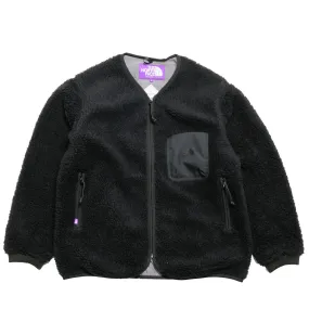 THE NORTH FACE PURPLE LABEL - Wool Boa WINDSTOPPER Field Cardigan - NA2351N