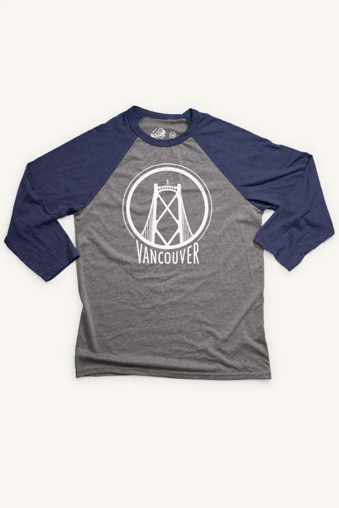 Vancouver Lions Gate Baseball Shirt (Unisex)