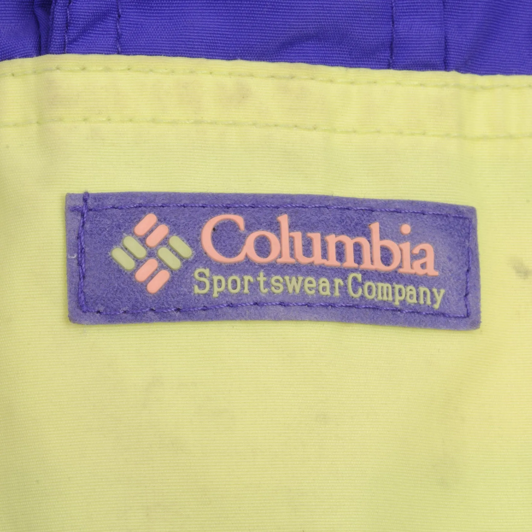 VINTAGE COLUMBIA WINDBREAKER 1990S PULLOVER JACKET SIZE MEDIUM