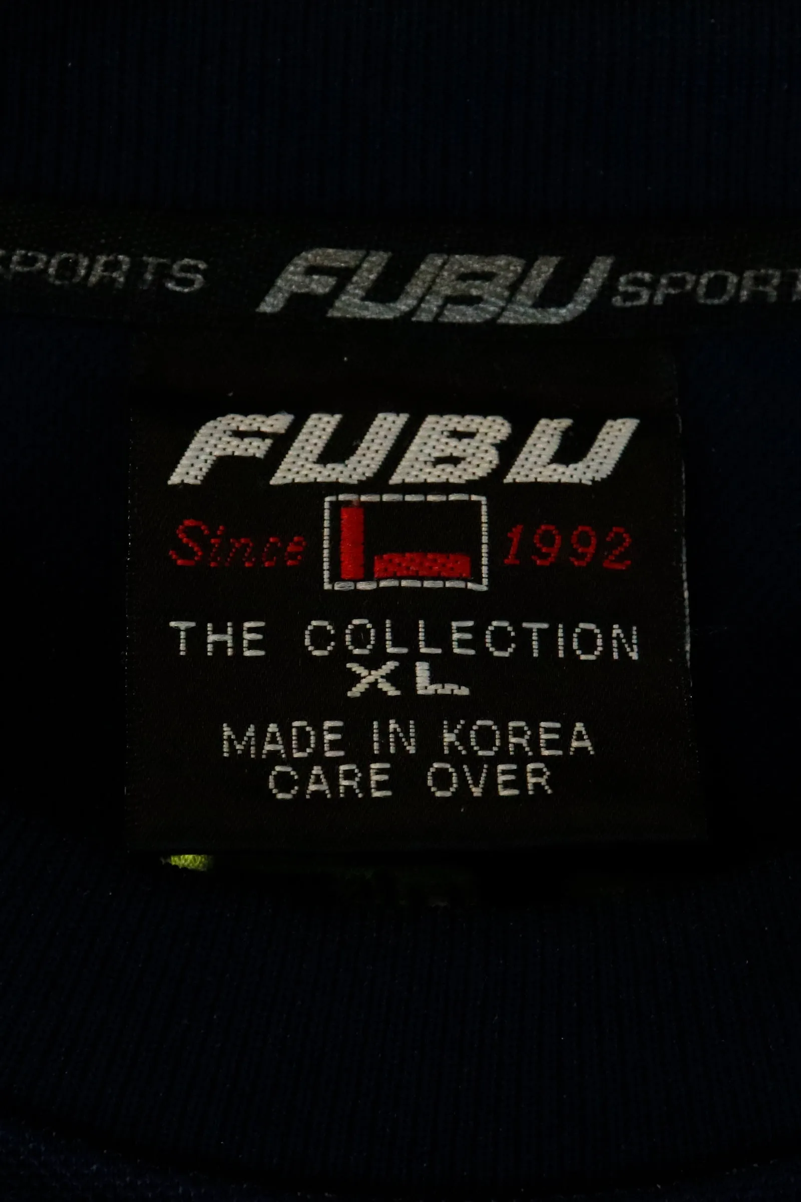 Vintage Fubu Embroidered Jersey Sz XL