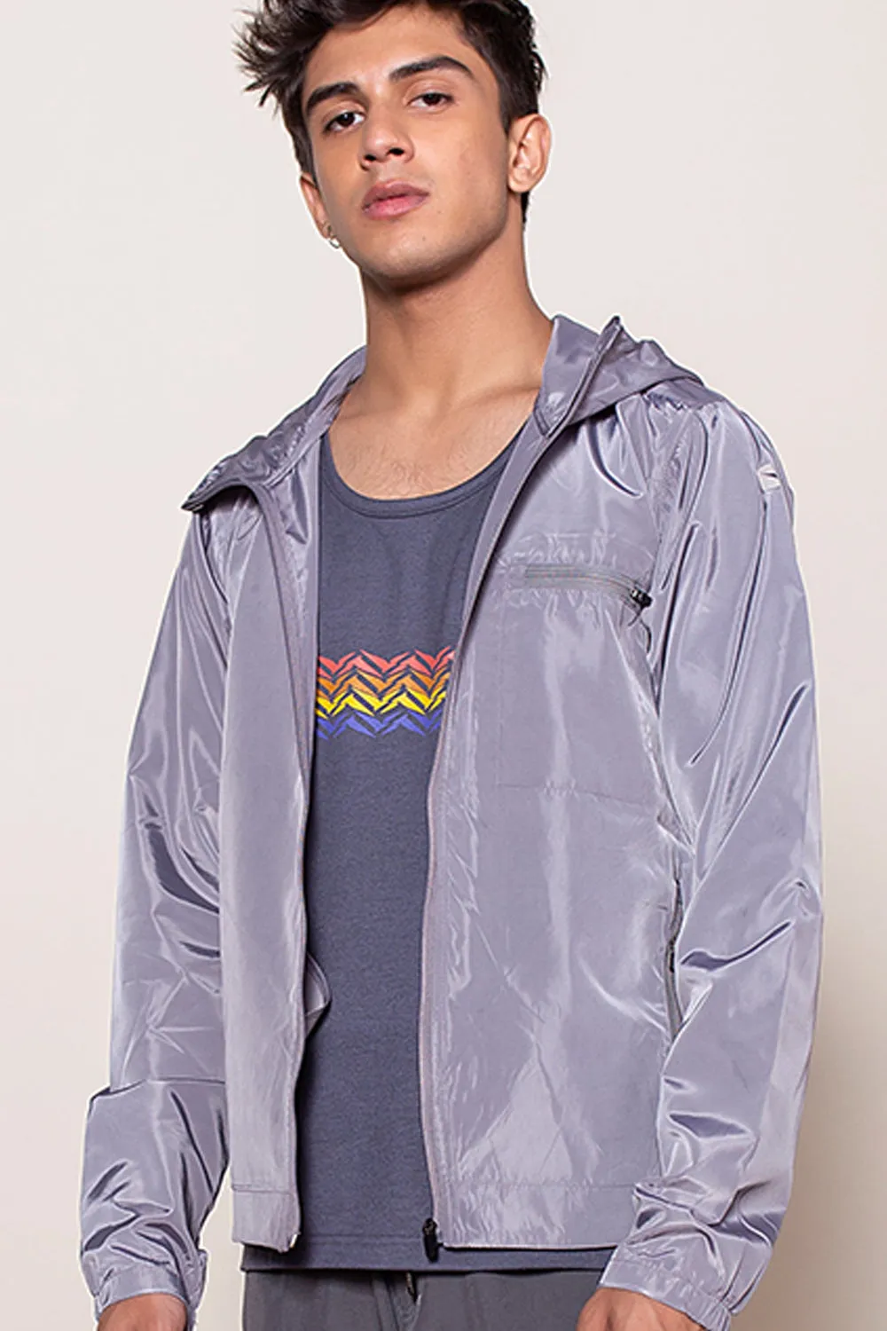 Windansea Jacket Silver Gray 2.0